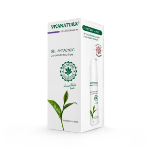 Gel antiacneic cu ulei de Tea-Tree 45ml – Leonard Radutz Formula – VivaNatura