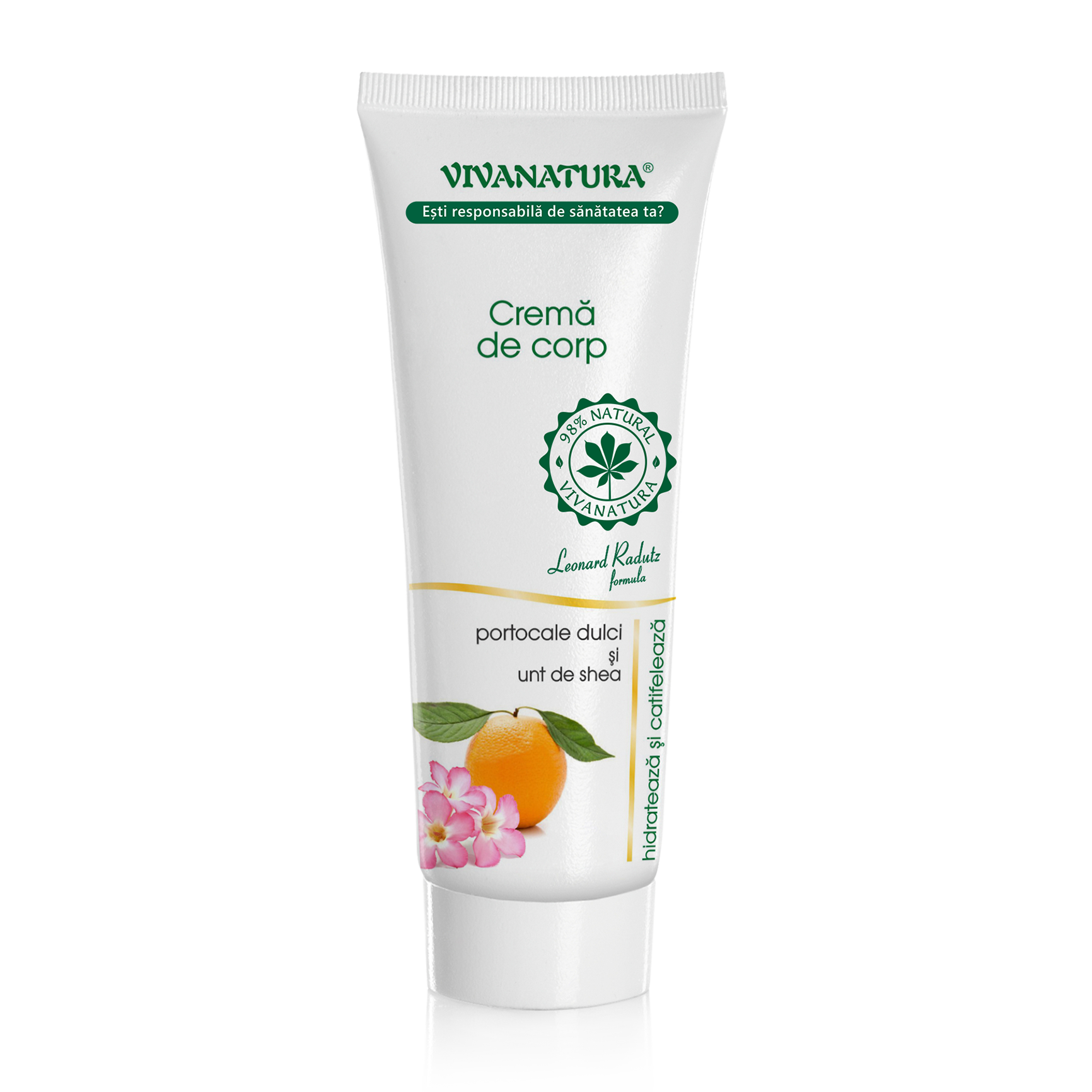 26_Tub_Crema-de-corp-portocale_250ml__.png Cremă de corp cu portocale dulci şi unt de shea, 250 ml – Leonard Radutz Formula – VivaNatura