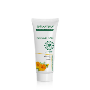Cremă de mâini cu galbenele si catina 75 ml – Leonard Radutz Formula – VivaNatura