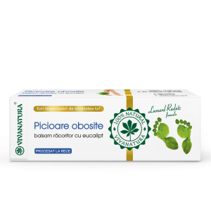 Picioare obosite – balsam răcoritor cu eucalipt 75 ml – Leonard Radutz Formula – VivaNatura