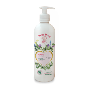 Bebe Drag Sampon cu aloe și salvie, 500ml – Leonard Radutz formula – VivaNatura