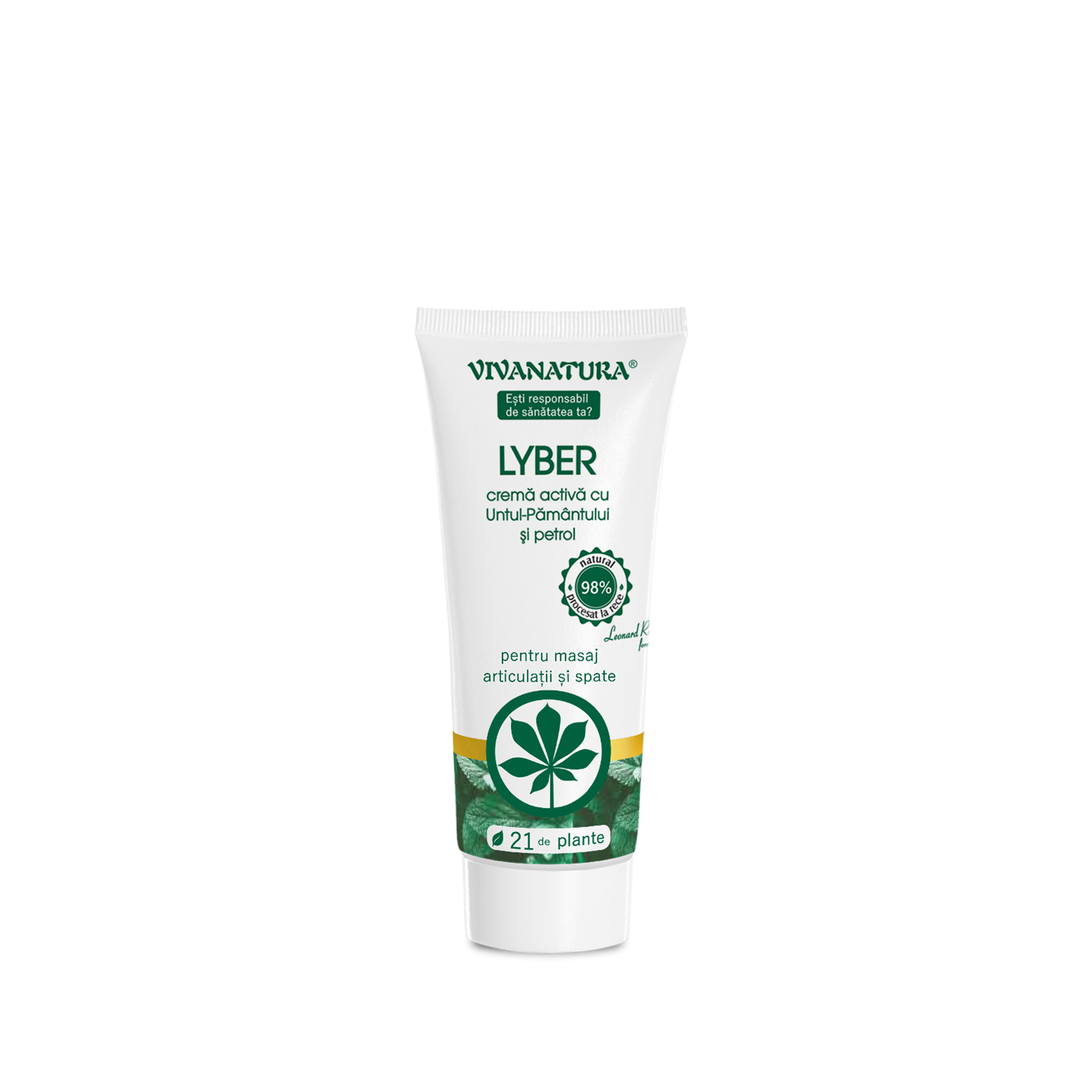 Flacon_Lyber_75ml_site-Lyber.ro_.png Lyber – crema activa cu Untul Pamantului si Petrol - 75 ml – Leonard Radutz Formula – VivaNatura
