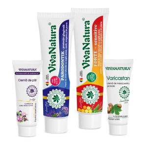 Pachet îngrijire orală în 2 paşi - Forte sensitive 80 ml şi Parodontik 80 ml | CADOU 2 produse TRAVEL – Leonard Radutz formula – VivaNatura
